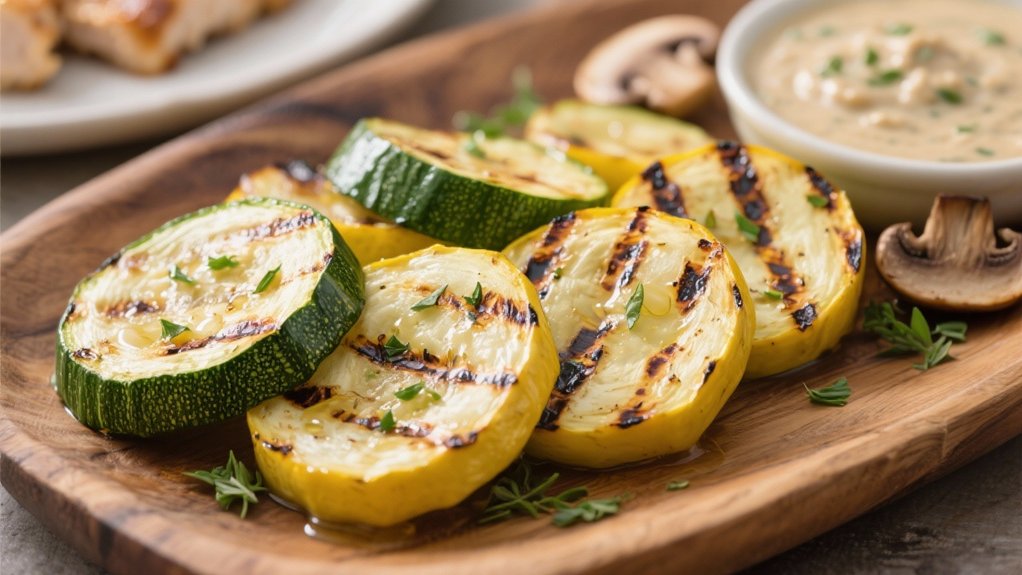 grilled zucchini and squash