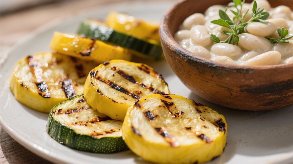 grilled zucchini and squash
