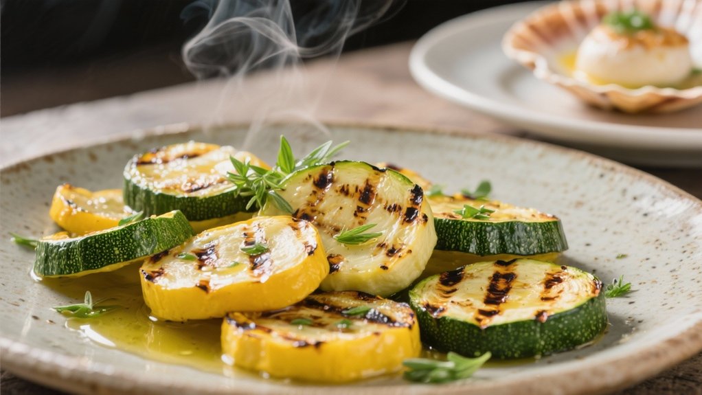 grilled zucchini and squash salad