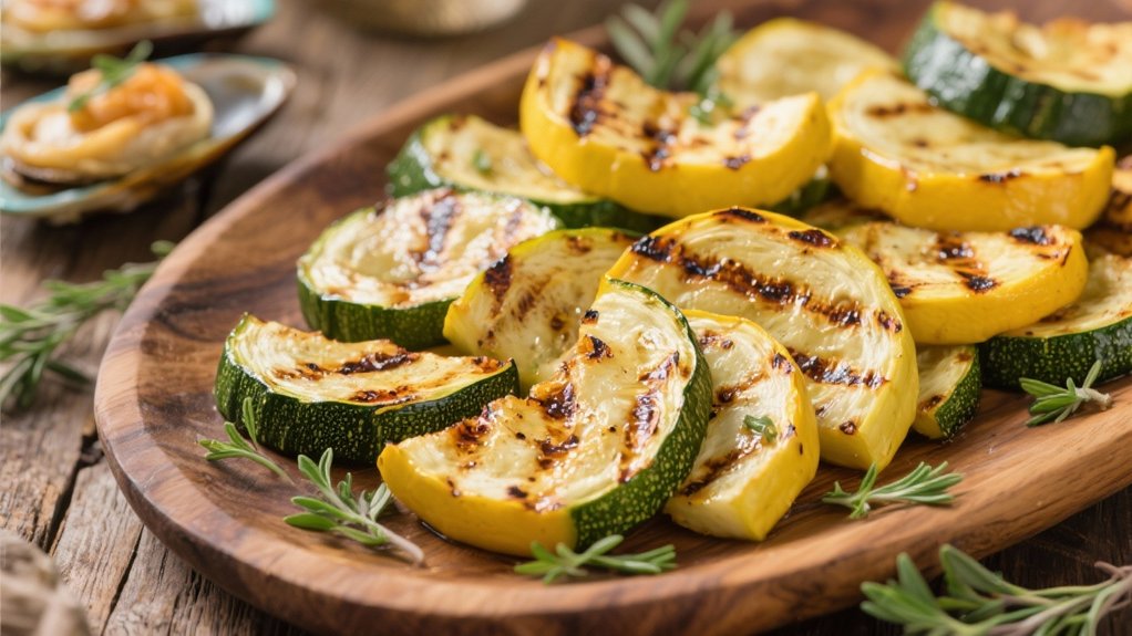 grilled zucchini and squash