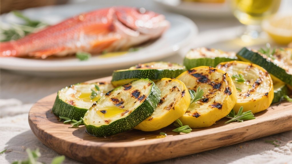 grilled zucchini and squash