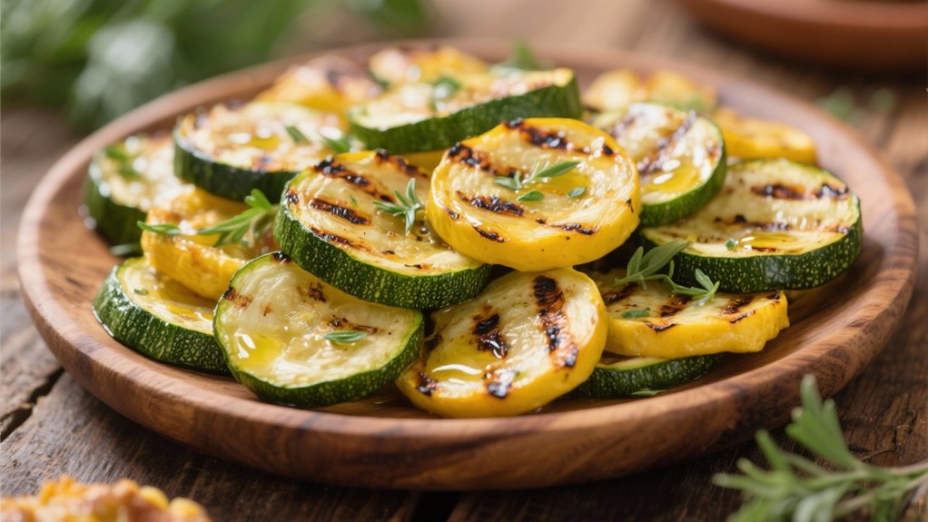 grilled zucchini and squash