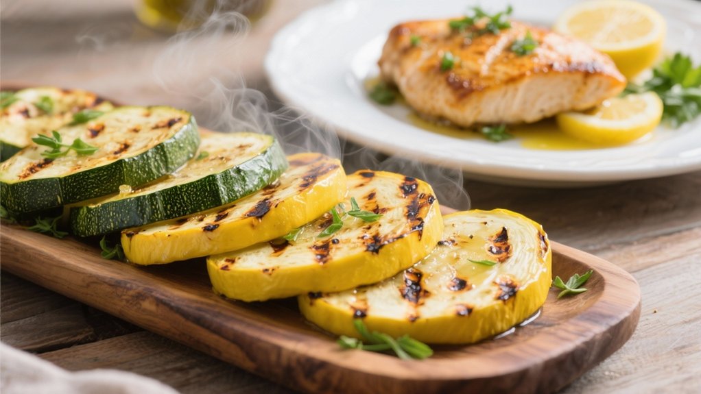 grilled zucchini and squash
