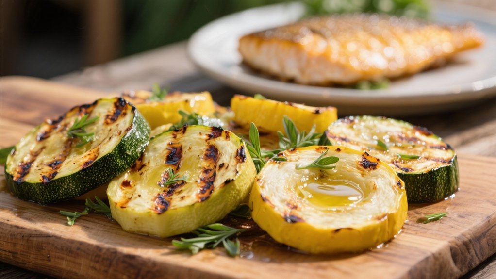 grilled zucchini and squash