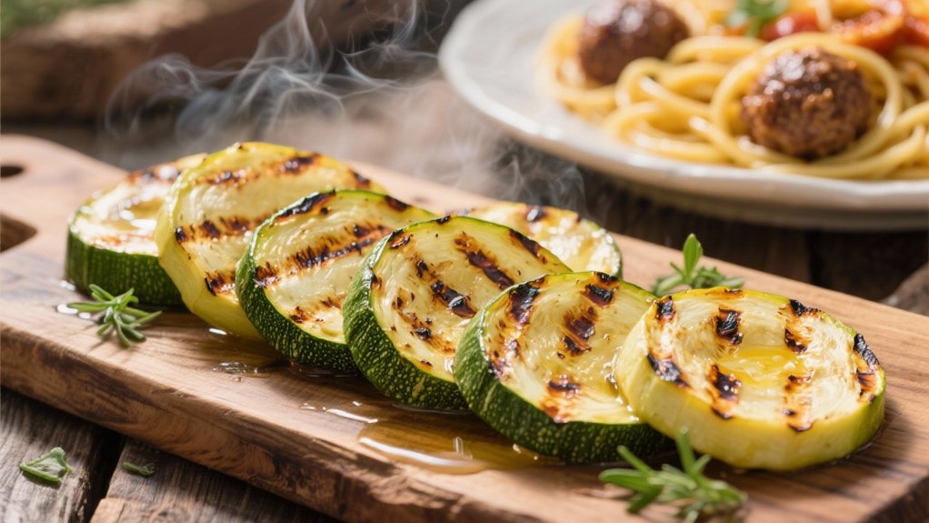 grilled zucchini enhances meals