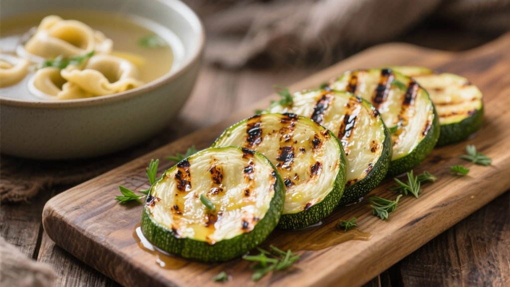 grilled zucchini side dish