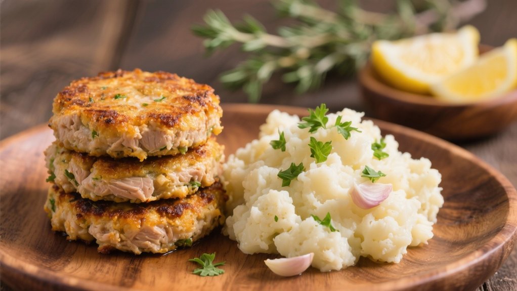 guilt free creamy cauliflower mash