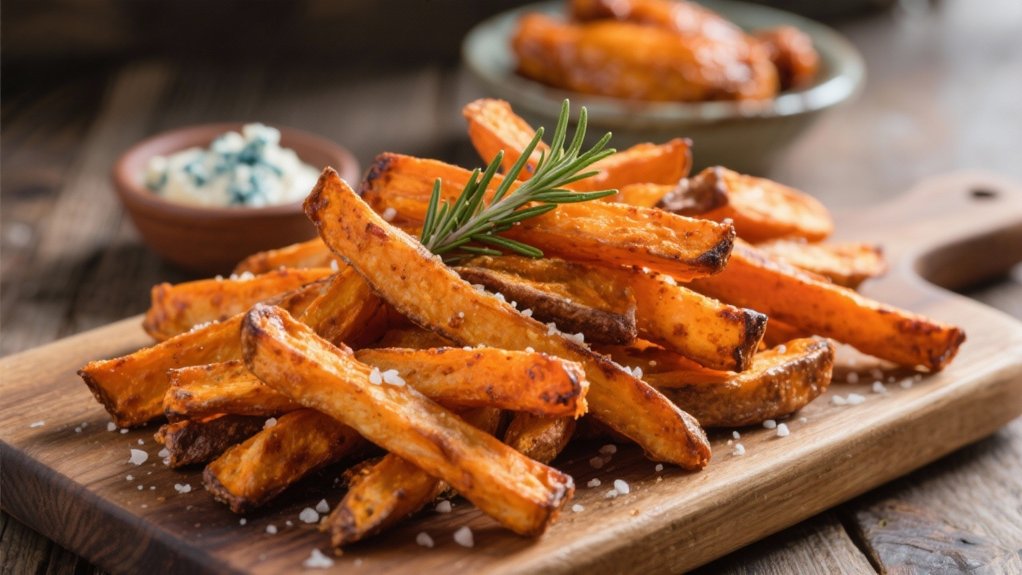 healthy crispy sweet fries