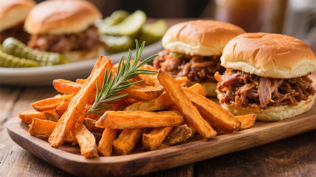 healthy crispy sweet potato fries