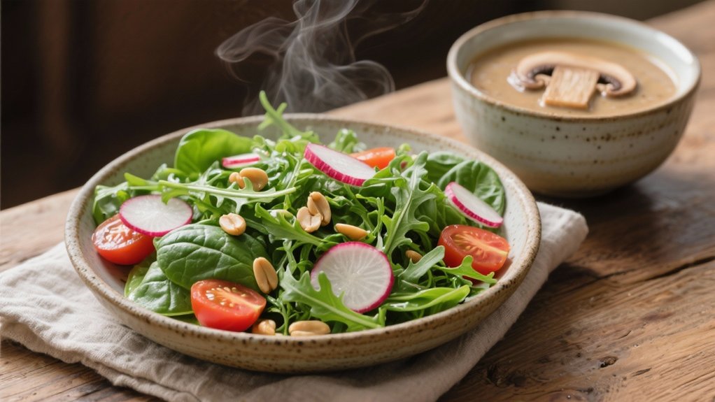 healthy greens enhance meals