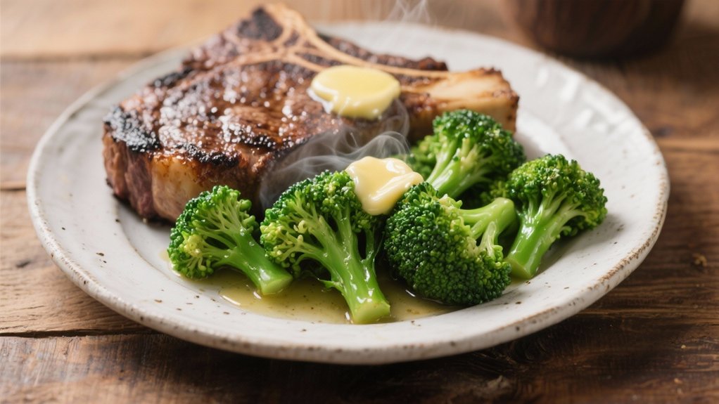healthy side for steak