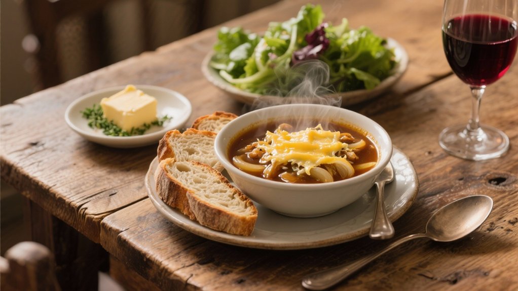 heartwarming french onion soup