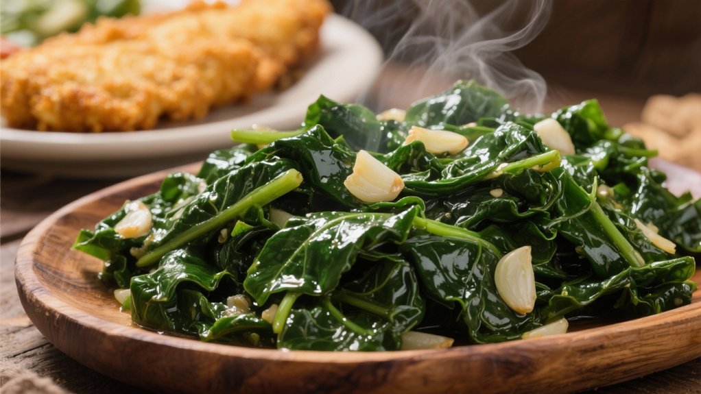 hearty collard greens flavor