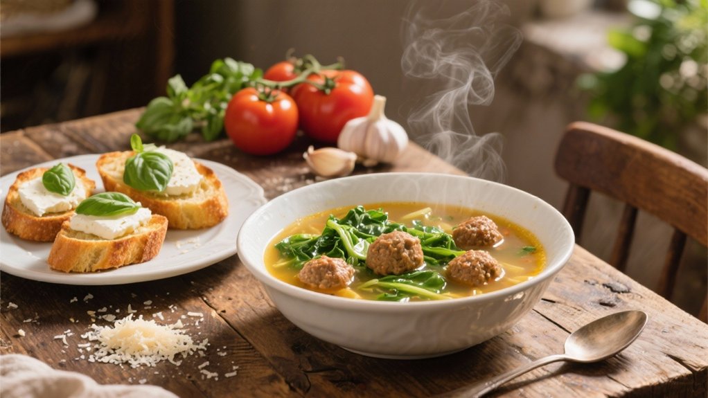 hearty italian wedding soup