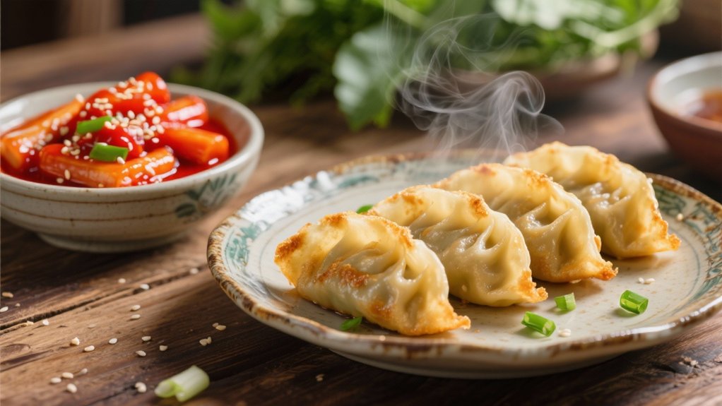hearty korean dumplings delight