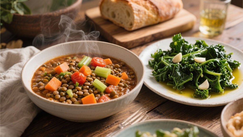 hearty lentil vegetable stew