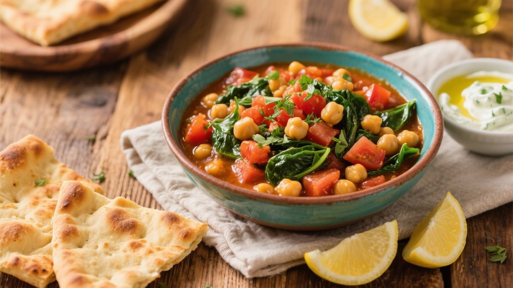 hearty mediterranean chickpea stew