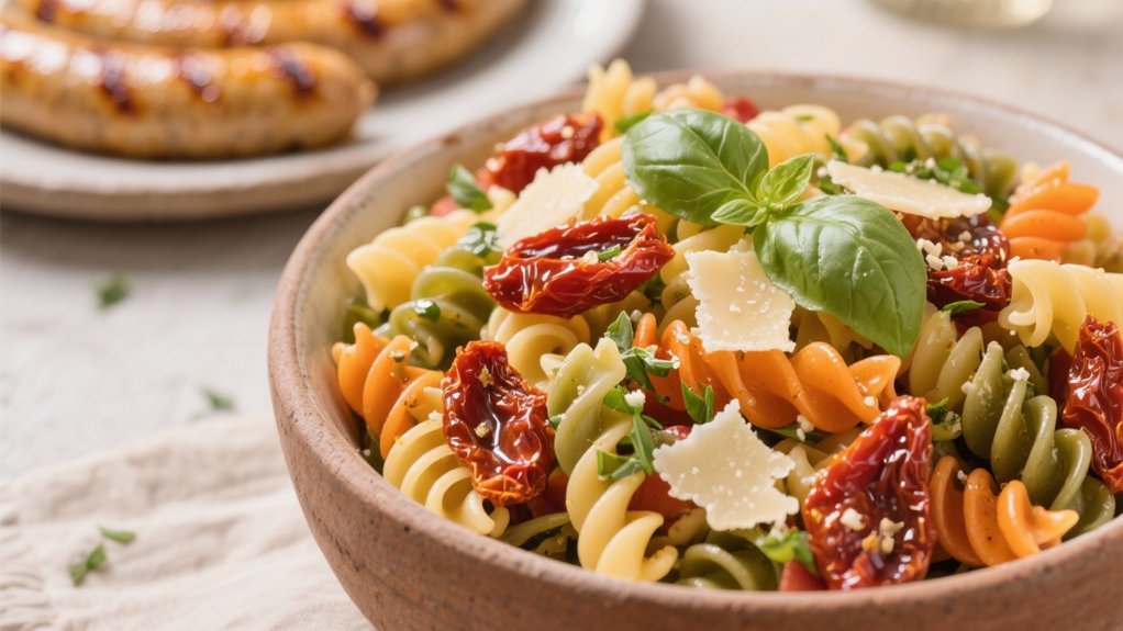 hearty mediterranean pasta salad