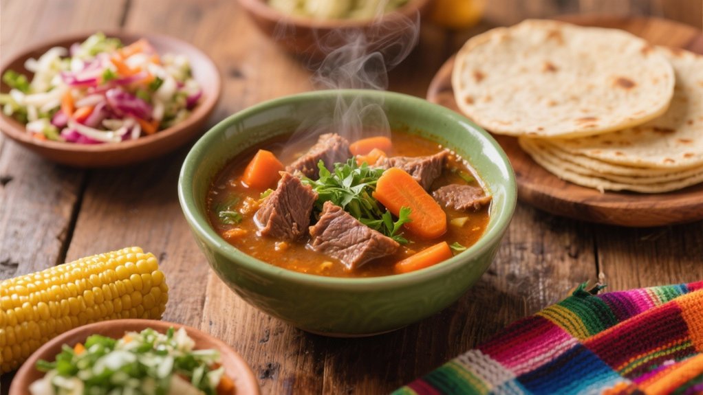 hearty salvadoran beef soup
