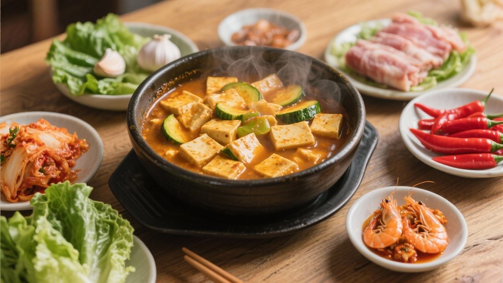 hearty soybean paste stew