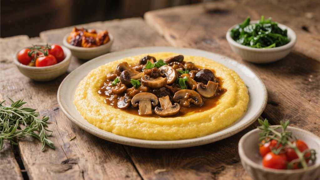 hearty wild mushroom ragu