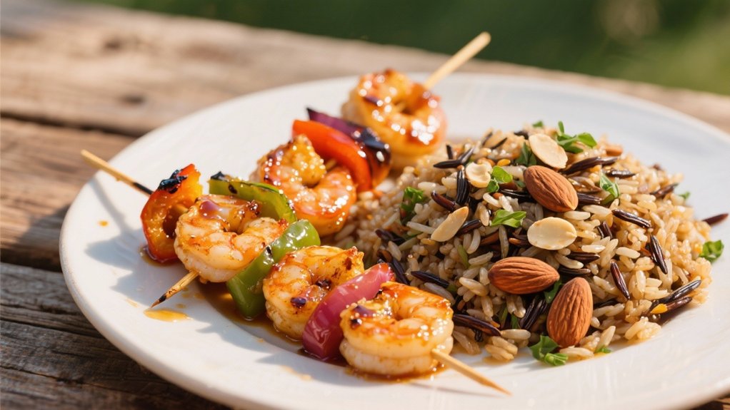hearty wild rice pilaf