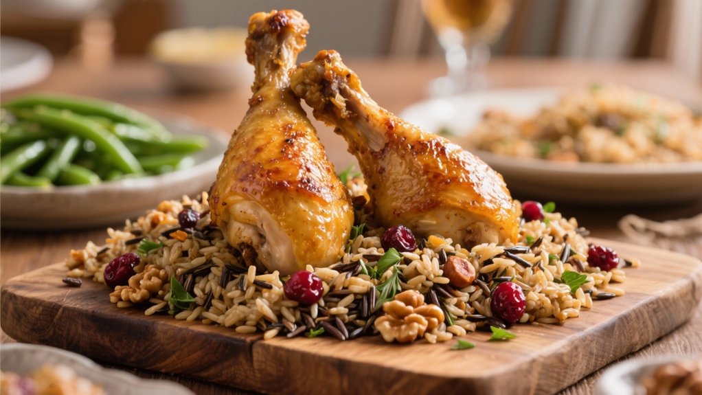 hearty wild rice stuffing