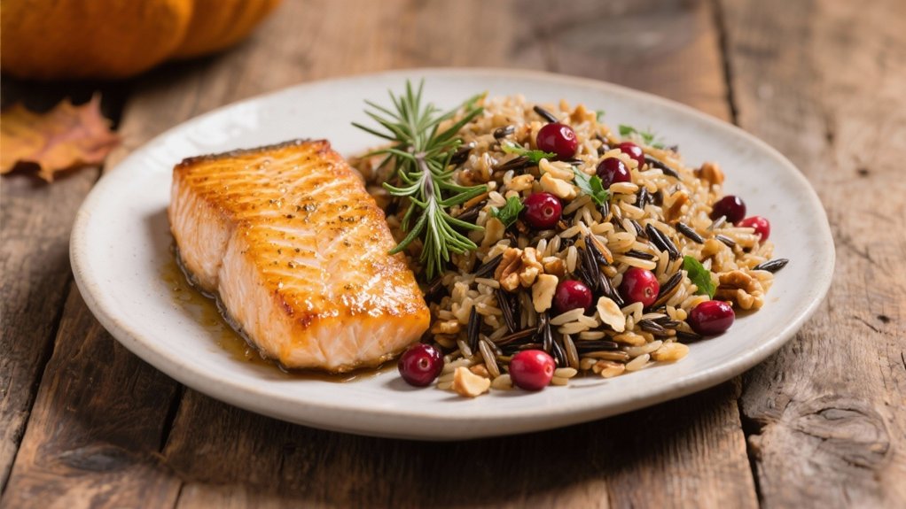 hearty wild rice stuffing