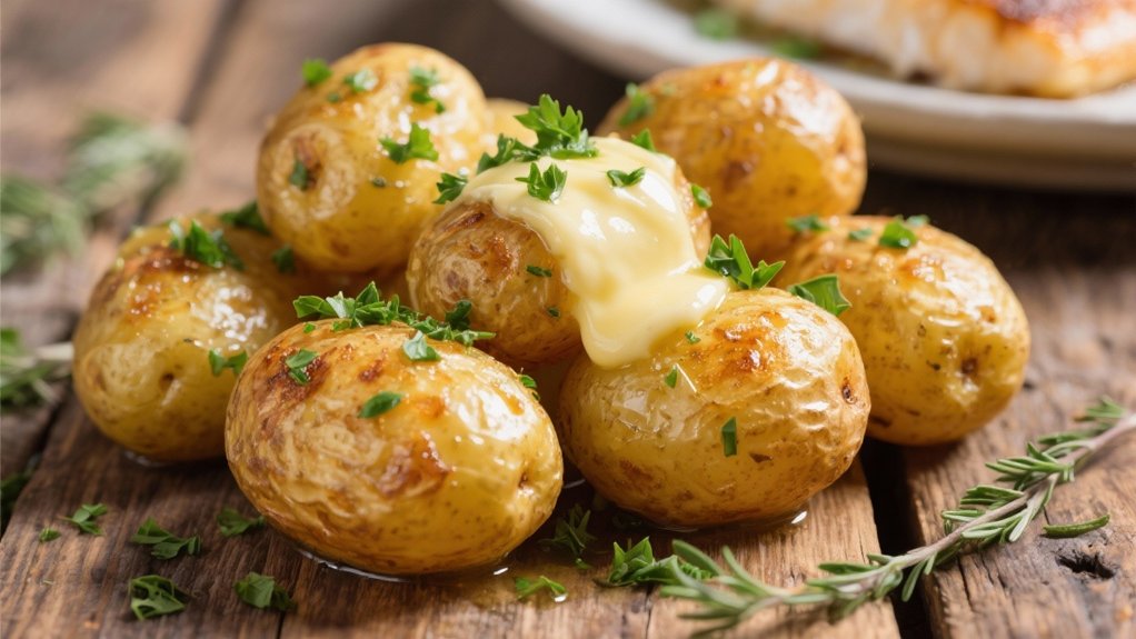 herb buttered new potatoes recipe
