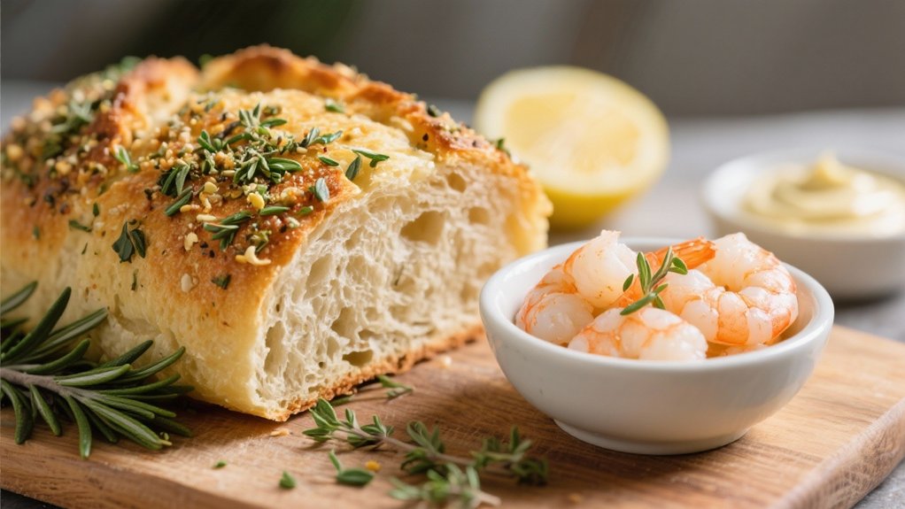 herb crusted bread recipe