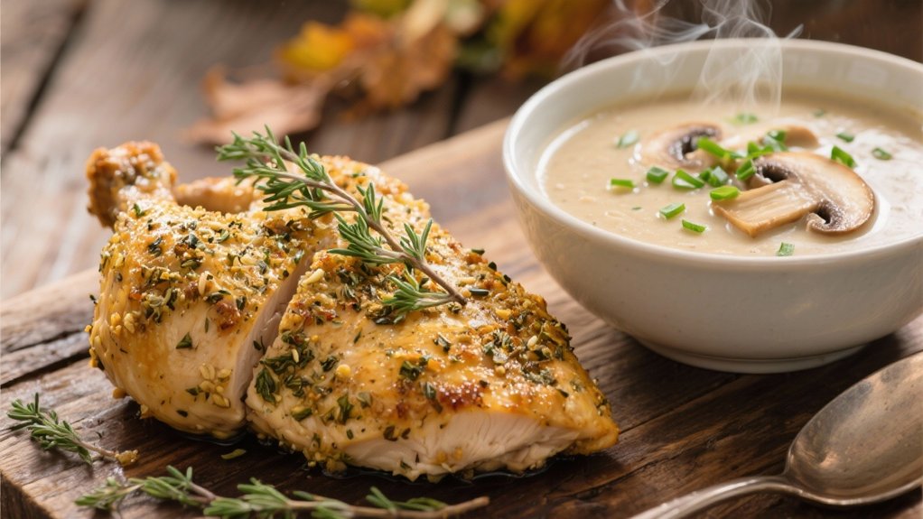 herb crusted chicken breast recipe