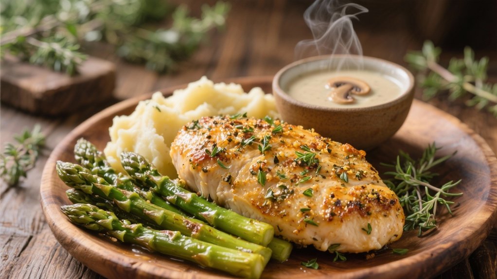 herb crusted chicken perfection