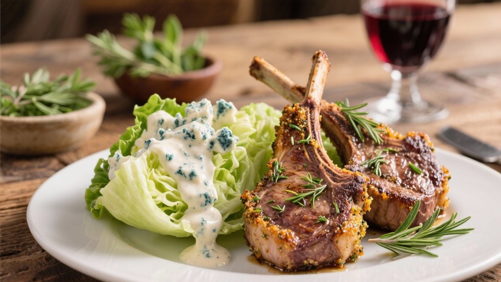herb crusted lamb chops recipe