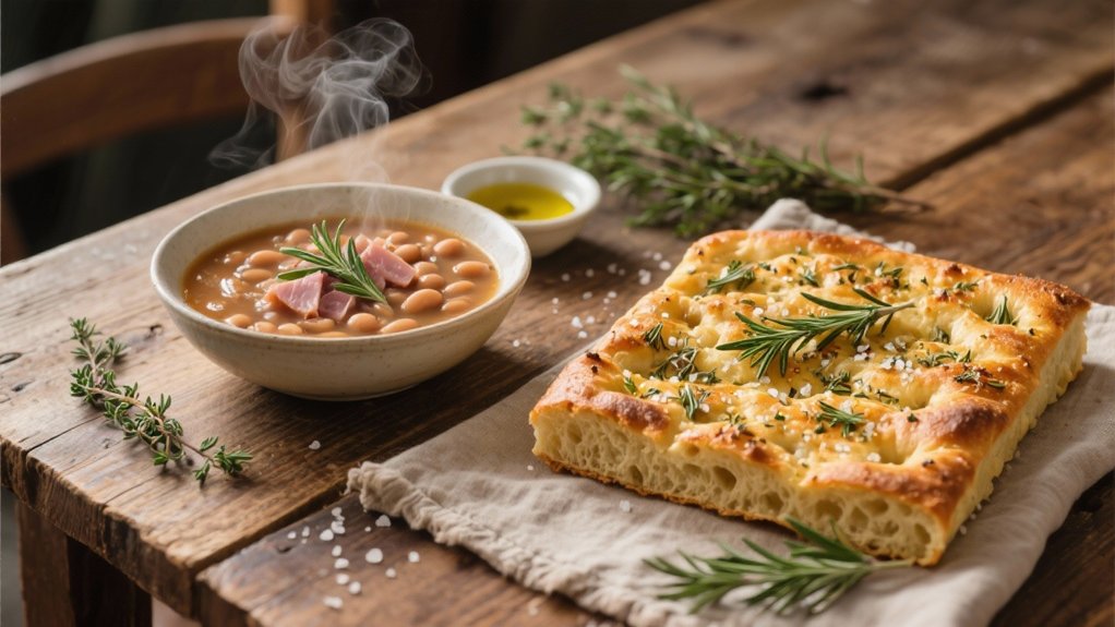 herb crusted mediterranean bread experience