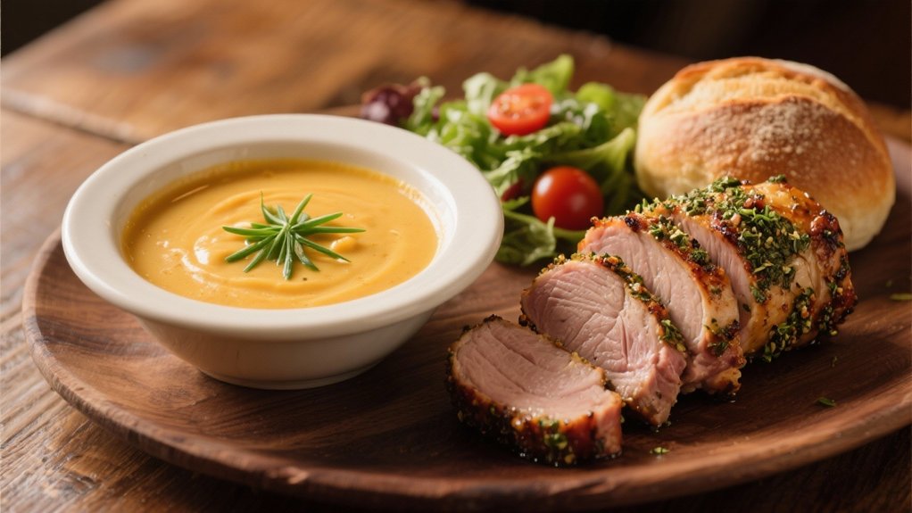 herb crusted pork perfection