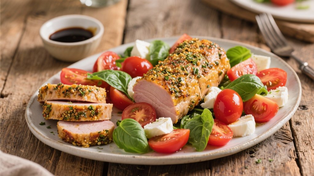 herb crusted pork tenderloin