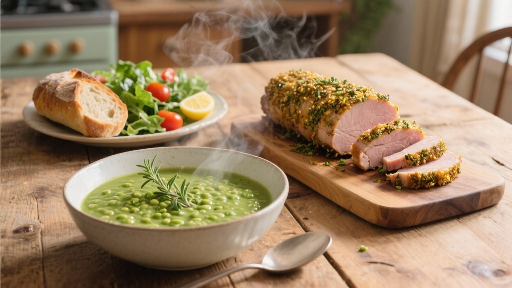 herb crusted pork tenderloin delight
