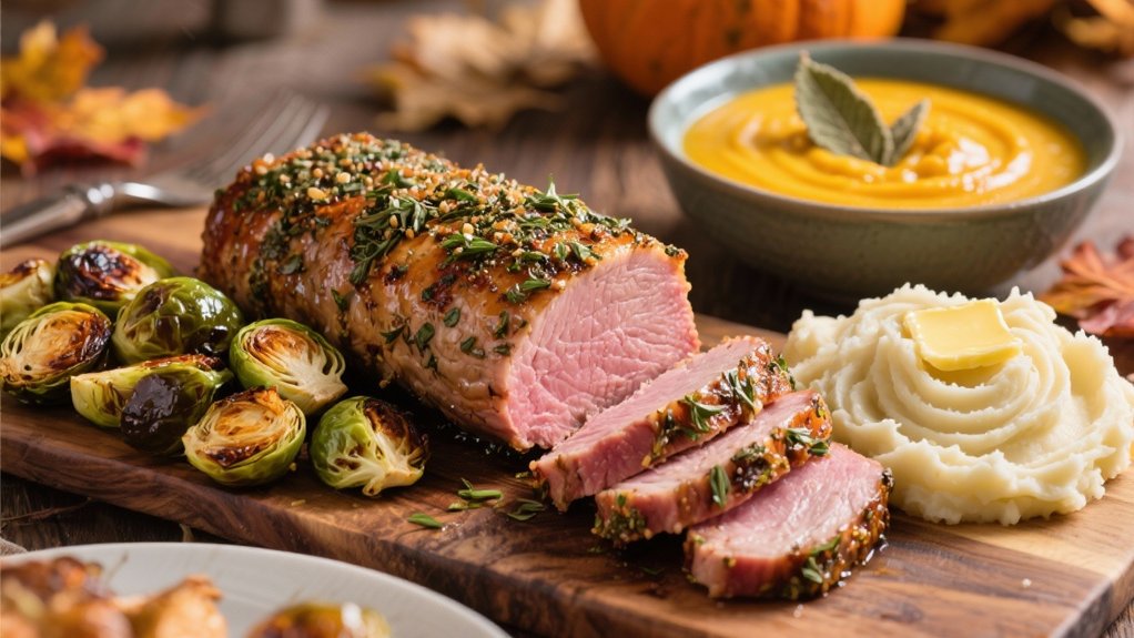 herb crusted pork tenderloin elegance