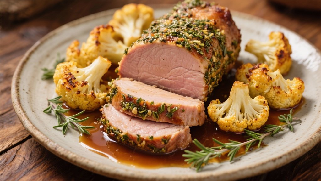 herb crusted pork tenderloin perfection