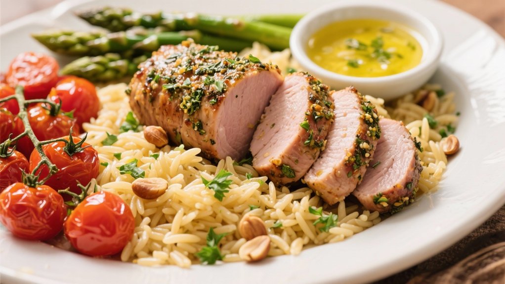 herb crusted pork tenderloin recipe