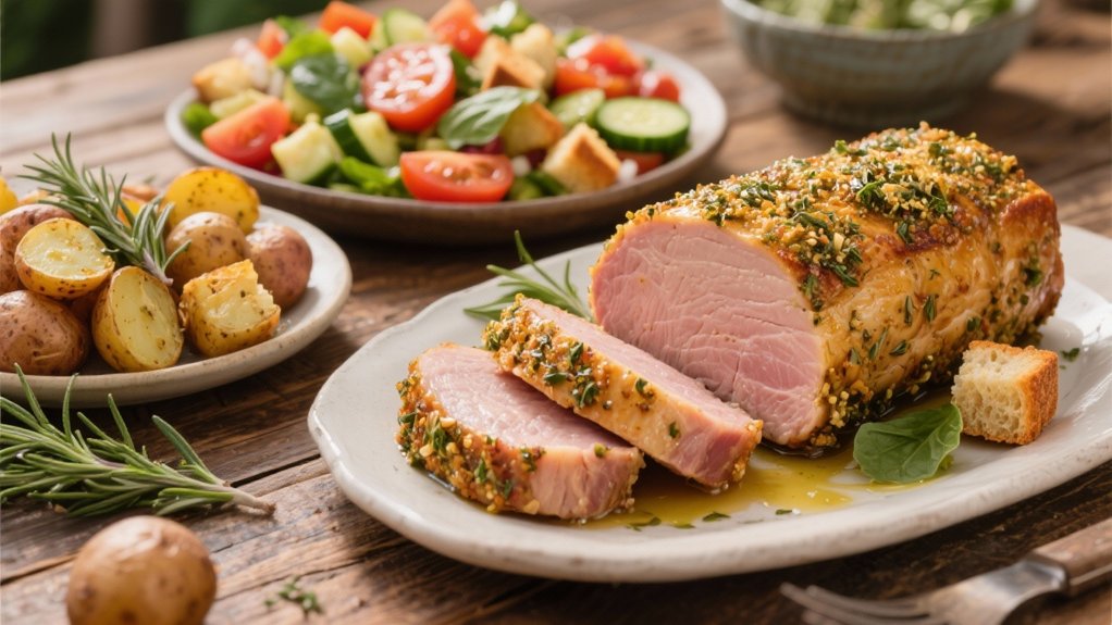 herb crusted pork tenderloin recipe