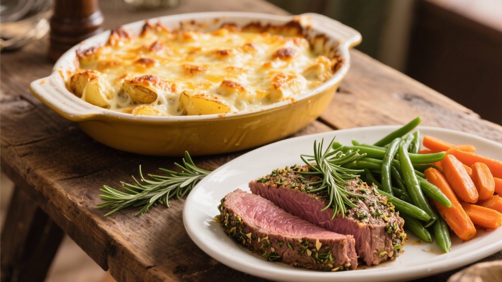 herb crusted roast beef perfection