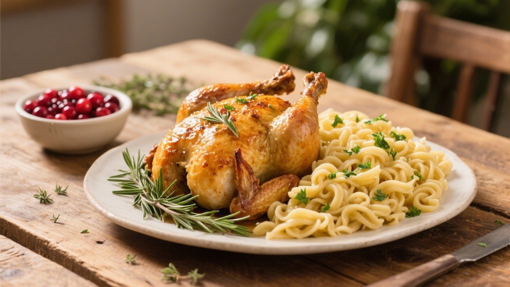 herb crusted roasted chicken perfection