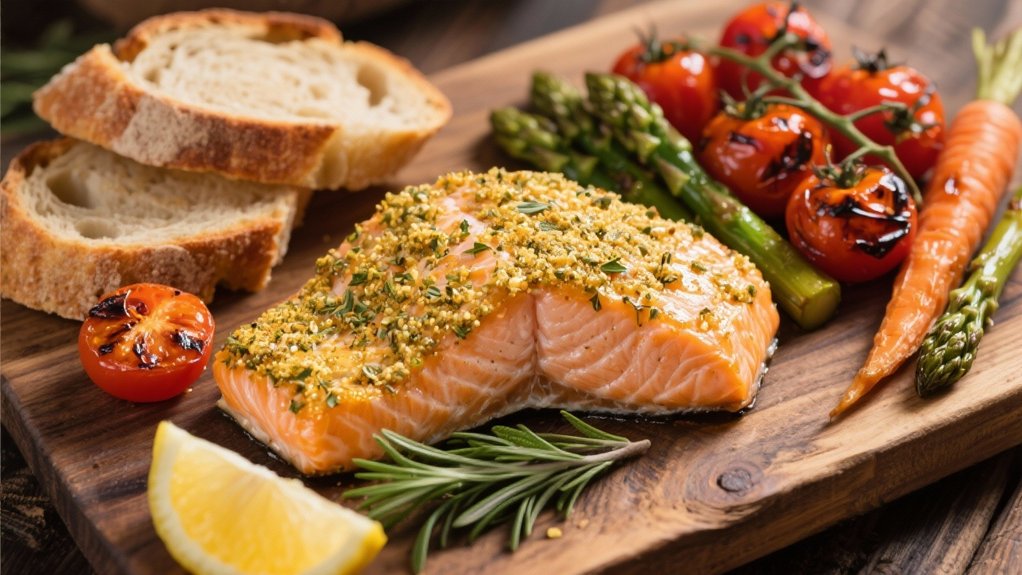 herb crusted salmon recipe tips