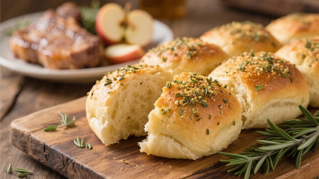 herb infused dinner roll recipe