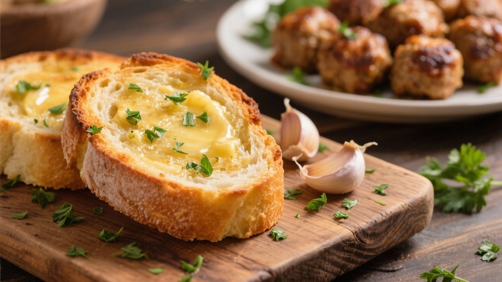 herb infused garlic bread recipe