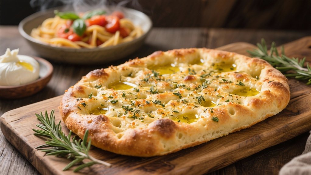 herb infused italian flatbread delight