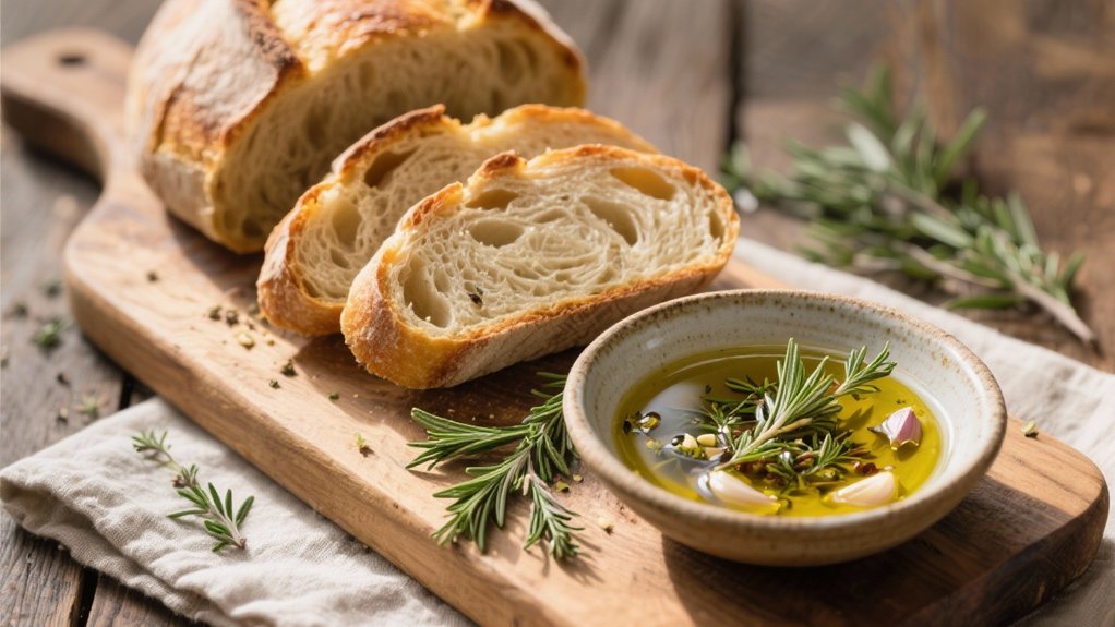 herb infused olive oil dipping