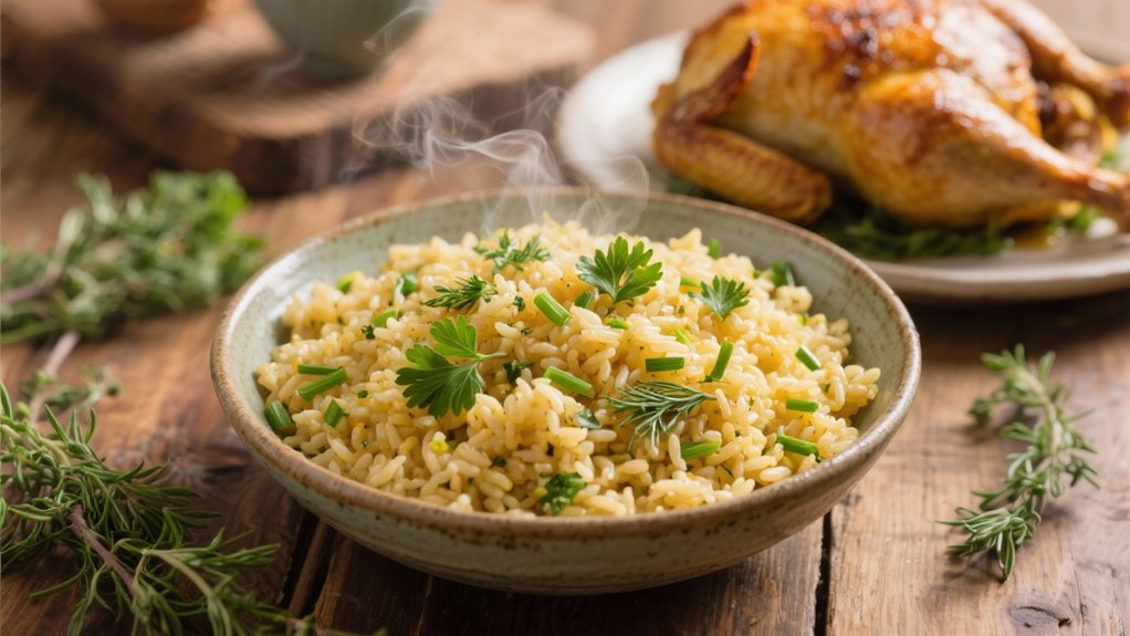 herb infused rice pilaf recipe