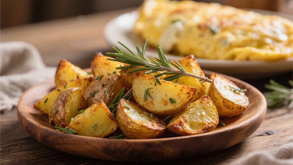 herb roasted crispy potatoes